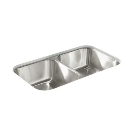 Sterling Mcallister 32X18X8 Uc Dbl Basin Sink F11406-NA